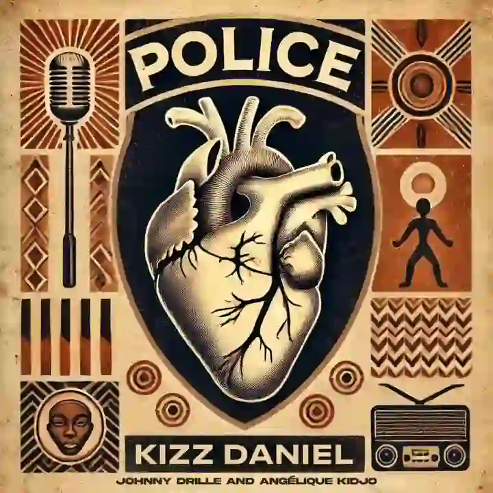 Kizz Daniel Police MP3 download, Police by Kizz Daniel ft. Angélique Kidjo and Johnny Drille